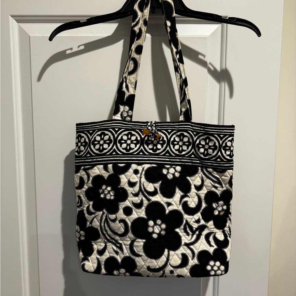 Vera Bradley black and white Tote